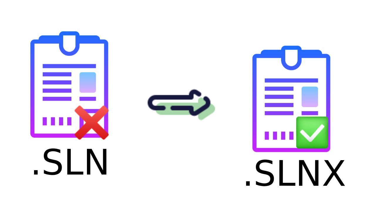 Au revoir fichier SLN, bonjour fichier SLNX !